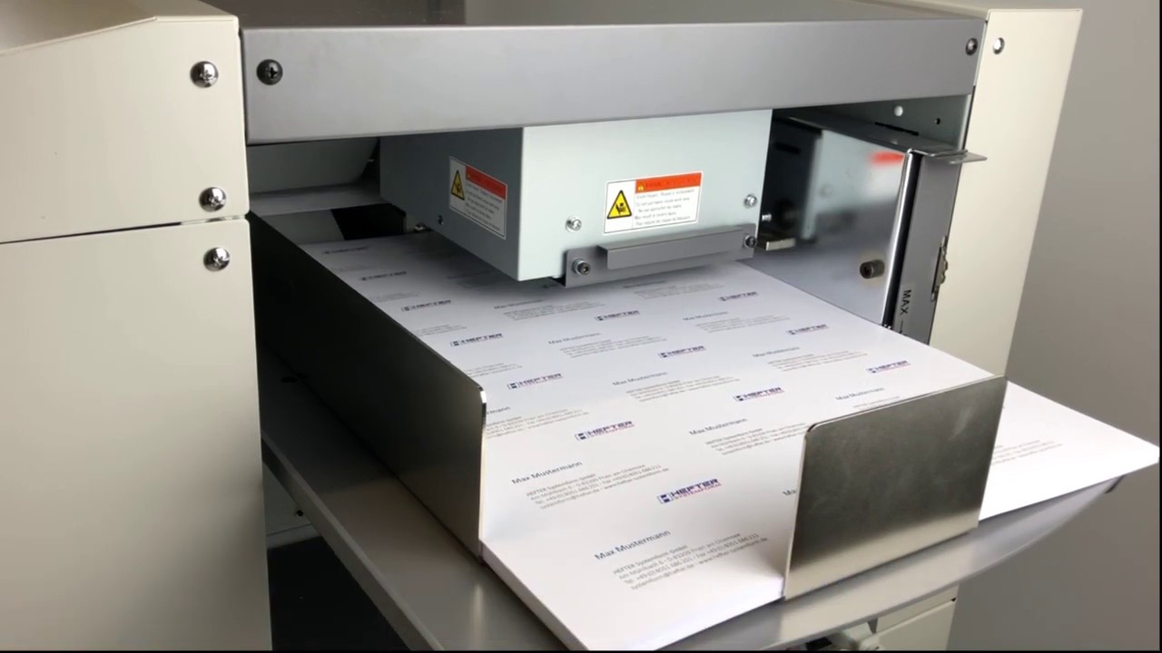 Visitenkartenschneider und Digitaldruckschneidemaschine AutoCut Nano Pro