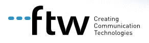 Logo der Firma ftw. - Forschungszentrum Telekommunikation Wien