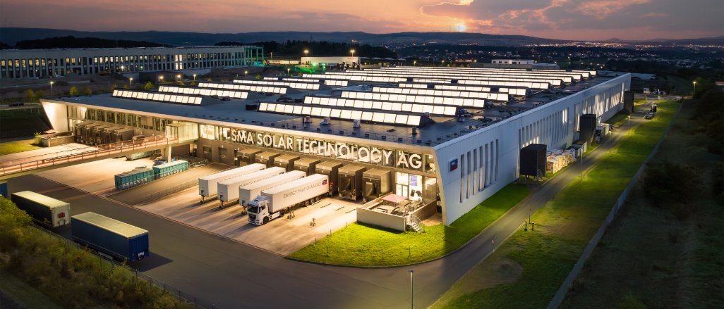 Titelbild der Firma SMA Solar Technology AG