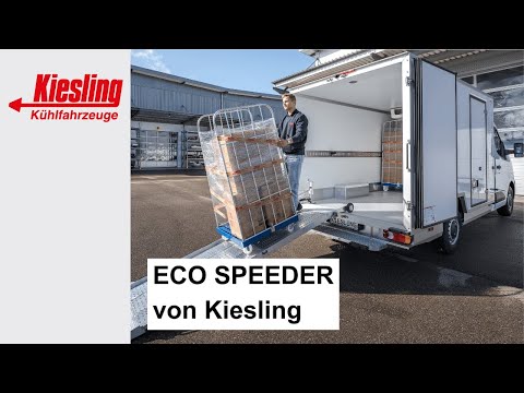 Eco Speeder Kühltransporter mit niedriger Ladekante