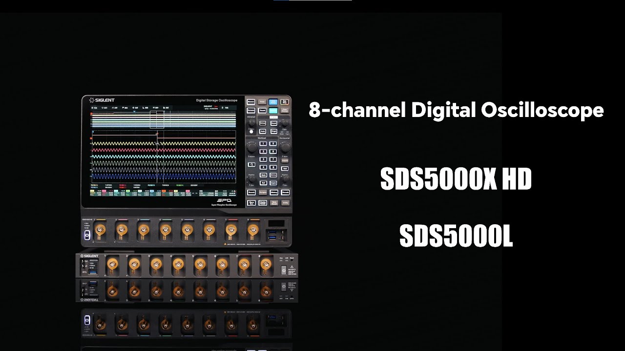 Next Gen Multi-Channel Oscilloscope from SIGLENT