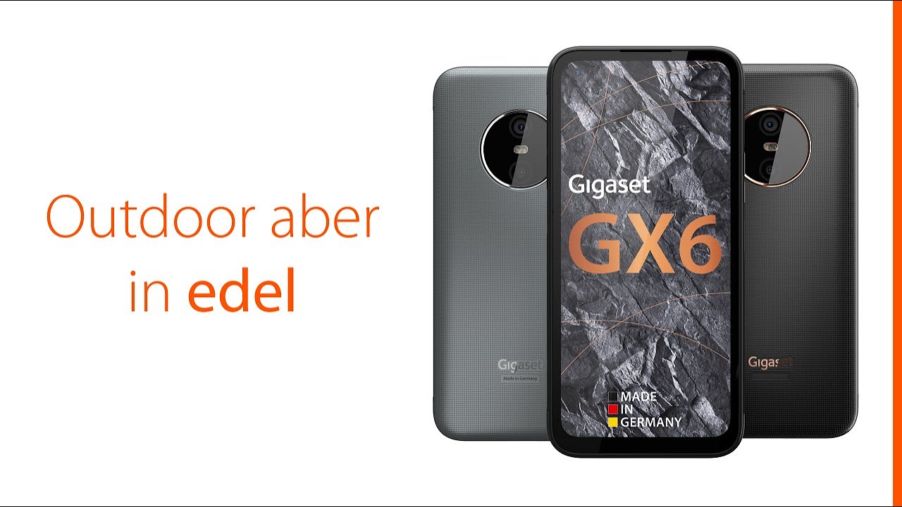 Gigaset GX6: Das edelste 5G Outdoor-Smartphone – Produkt Trailer