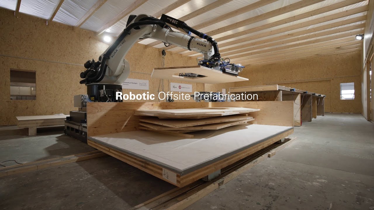 Hochmoderne Roboterlösungen für die Holz Fertigung der Zukunft von BEC ROBOTICS