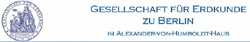 Company logo of Gesellschaft für Erdkunde zu Berlin