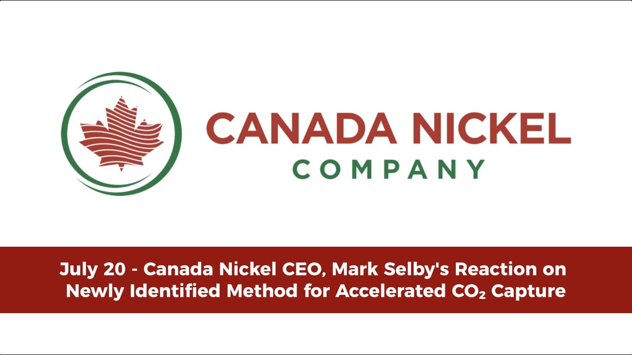 RCTV - Canada Nickel Press Release Reaction with CEO, Mark Selby