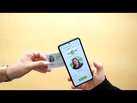 NFC-vCard der medl GmbH: so einfach funktioniert der Scan
