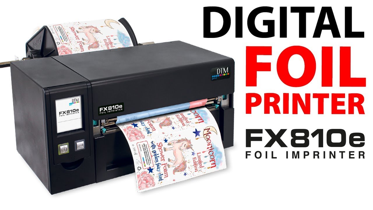 DTM FX810e - Foil Printer for labels up to 220 mm