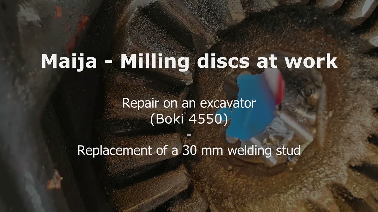 Maija-Frästechnik GmbH - Milling discs at work