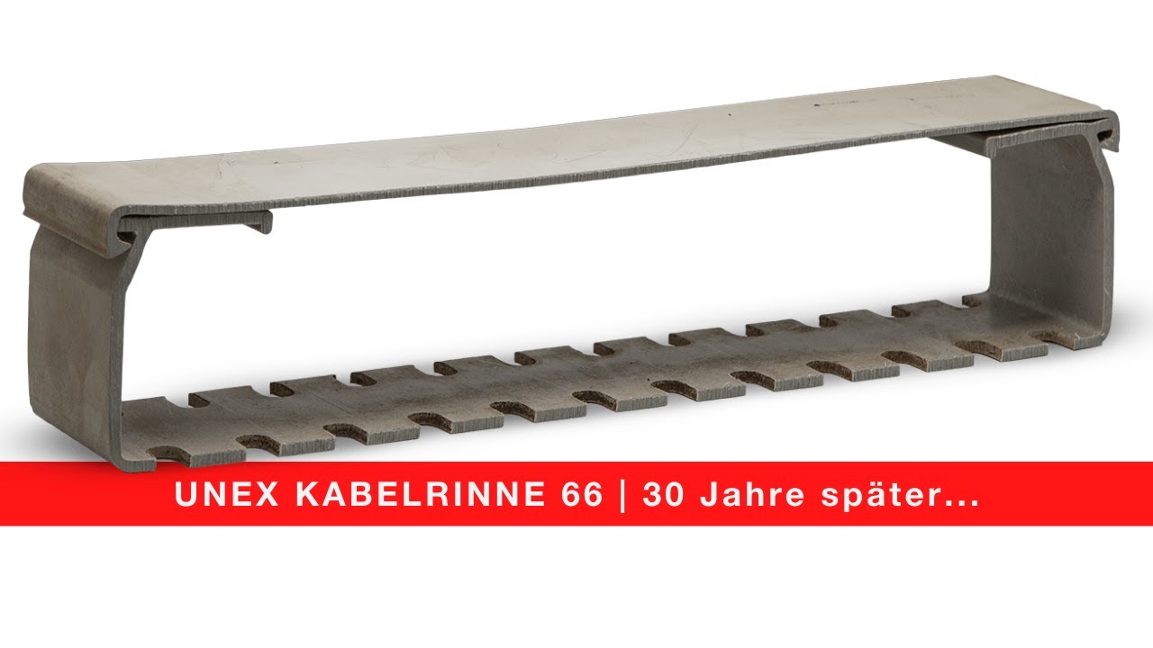 UNEX | 30 Jahre nach der Installation ist die Isolierende Kabelrinne 66 unverändert