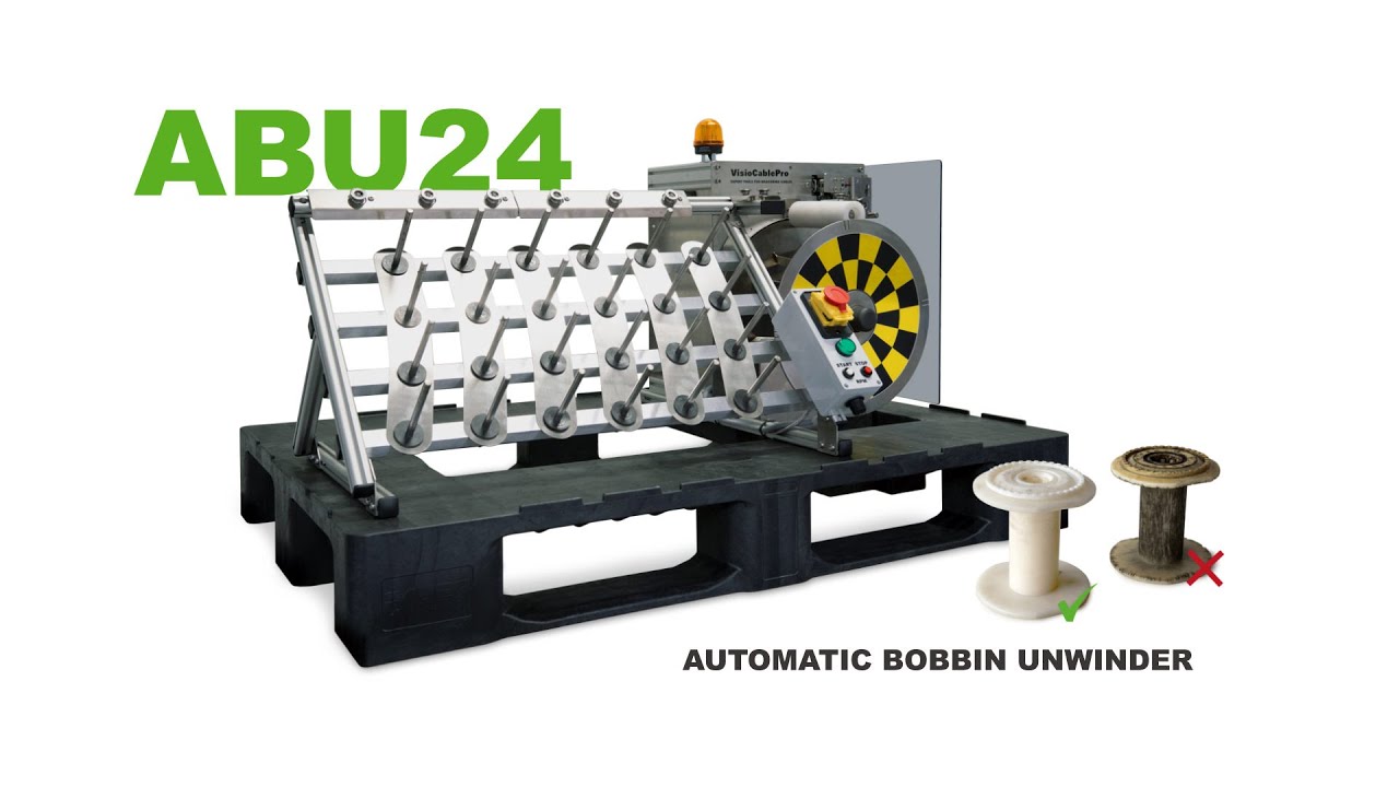 Automatischer Spulenabwickler - ABU24 von VisioCablePro®