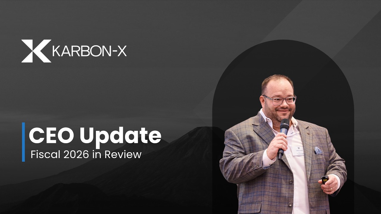 Karbon-X Fiscal 2026 in Review | CEO Update