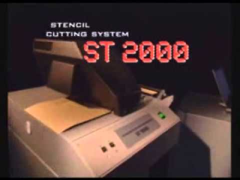 Stencil Cutting Machine ST2000