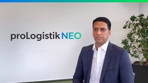 Thulackshan Mohan, CTO der proLogistik Group, stellt proLogistik NEO vor