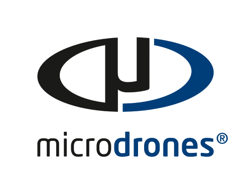 Logo der Firma Microdrones