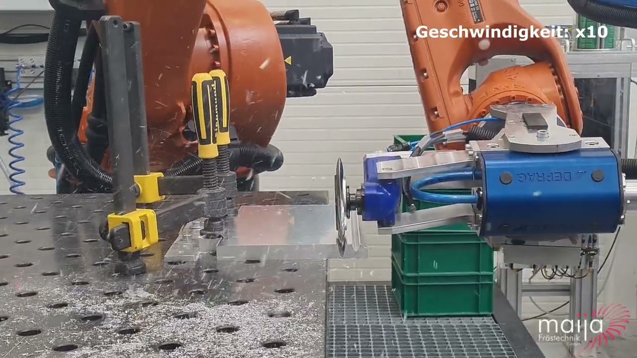 Maija milling discs in automated operation