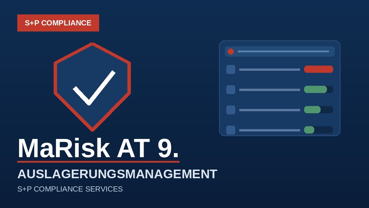 Auslagerungsmanagement 2026: BaFin-konform outsourcen nach MaRisk, EBA & DORA