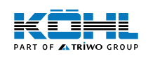 Logo der Firma KÖHL Maschinenbau S.A.
