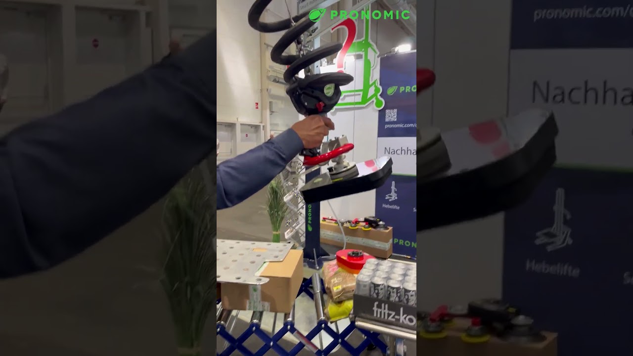 Sicheres und ergonomisches Getränkedosen-Handling – mit PRONOMIC und dem Ziel: Smart moves for safe work