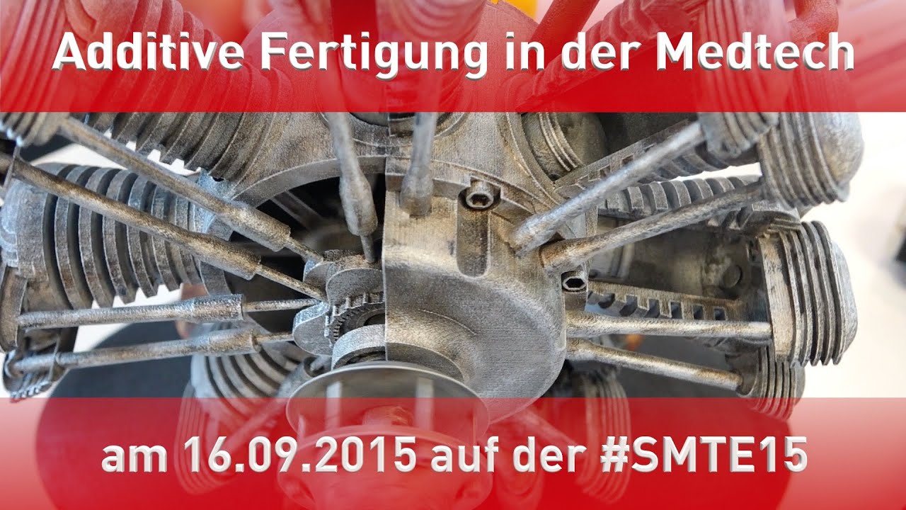 Innovations Symposium zur additiven Fertigung auf der SMTE15