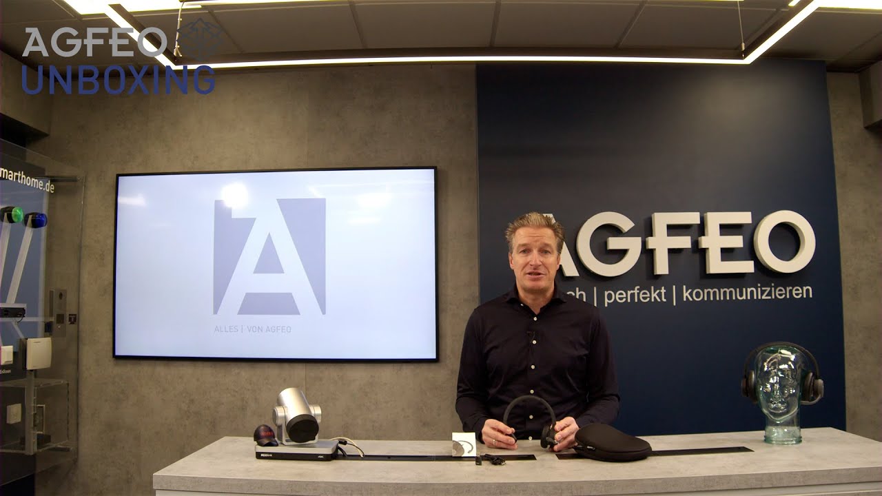 AGFEO TV Unboxing | Headset Infinity Mono