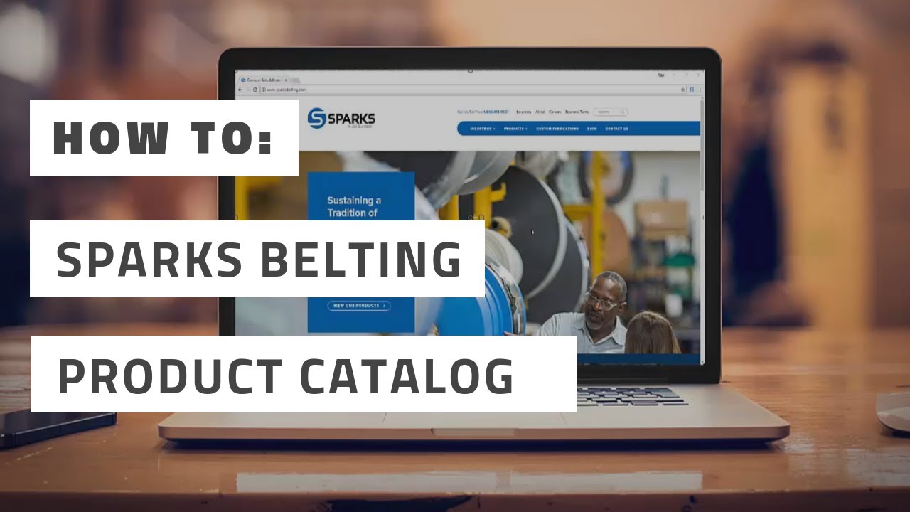 How to Find and Configure a 3D CAD Model from Sparks Belting