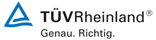 Logo der Firma TÜV Rheinland