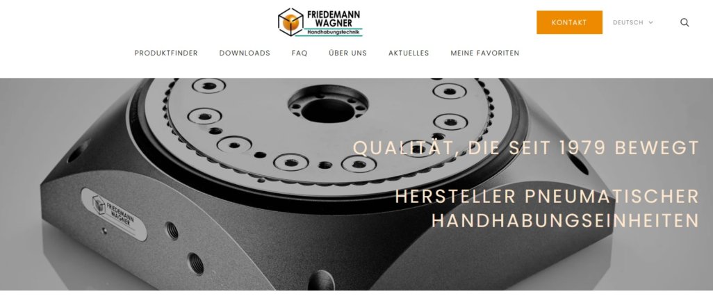 Titelbild der Firma Friedemann Wagner GmbH Handhabungstechnik