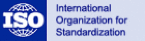 Logo der Firma International Organization for Standardization (ISO)