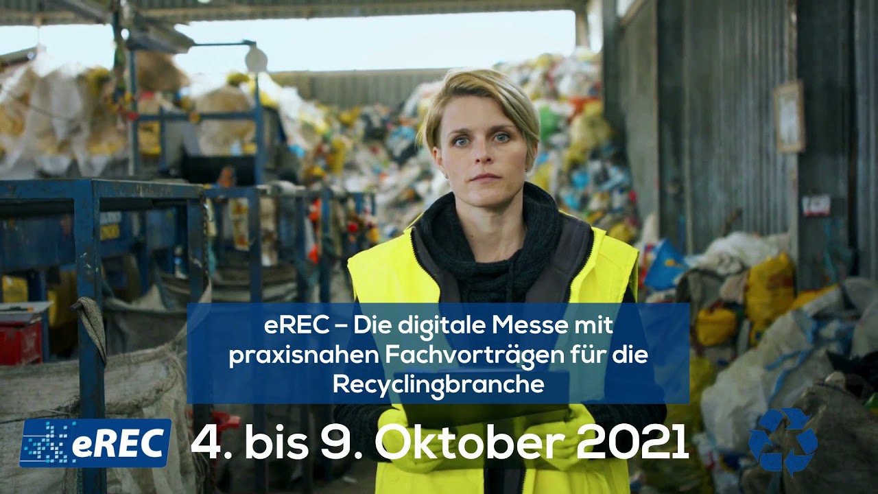 Die Online-Messe für die Recyclingbranche: Jetzt für die eREC anmelden!