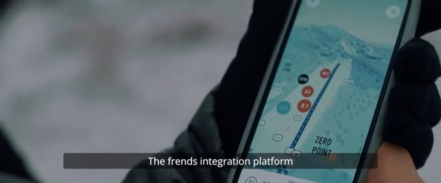 Levi Resort Ski App - Frends as the backbone of mobile development