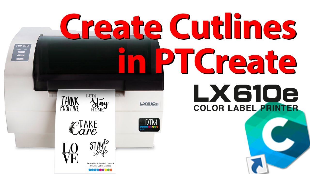 LX610e - How to create multiple cutlines in PTCreate