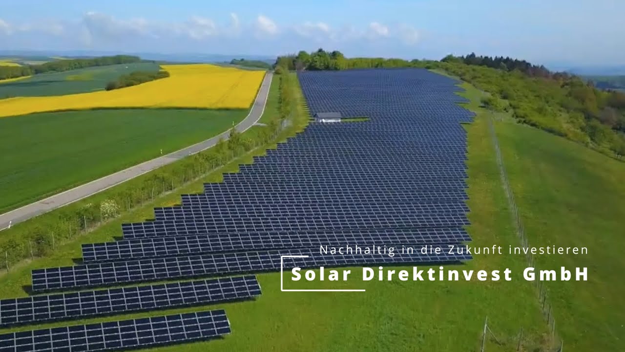 Nachhaltig in die Zukunft investieren - Solar Direktinvest GmbH