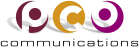 Logo der Firma p.co communications