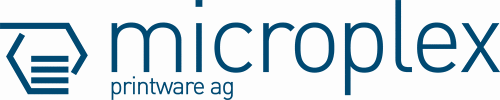 Logo der Firma Microplex Printware AG