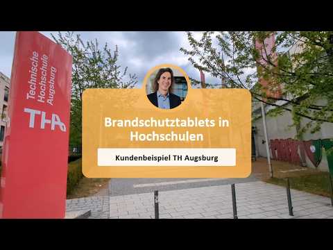 Kundenbeispiel TH Augsburg: Brandschutzzertifizierte Infoscreens für Schulen und Hochschulen