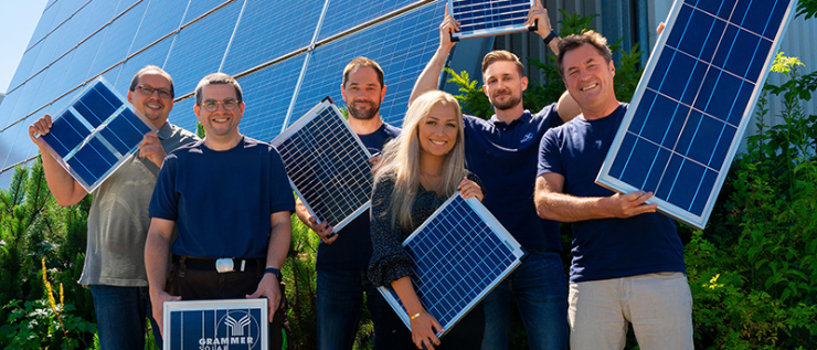 Titelbild der Firma Grammer Solar GmbH