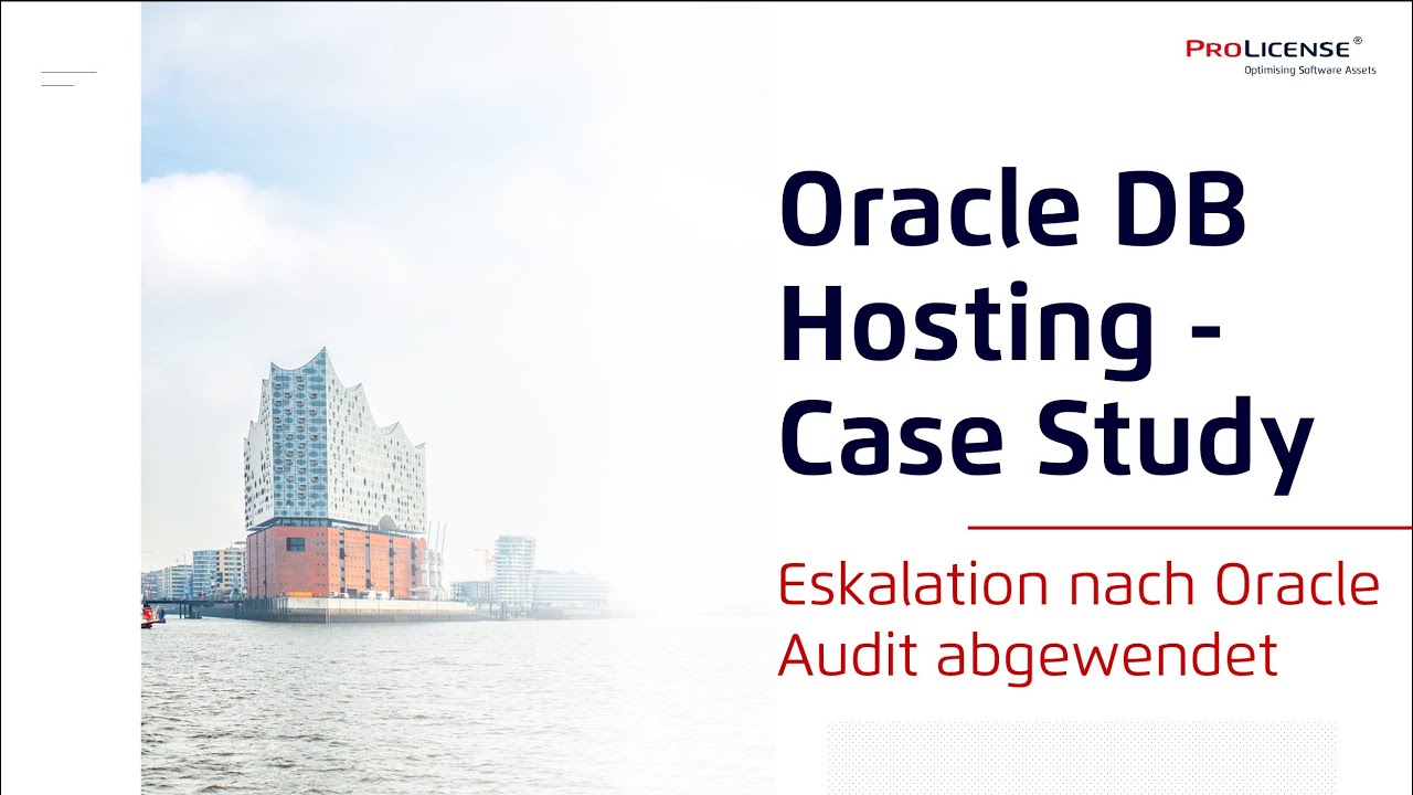 Oracle Lizenzberatung - Case Study - Oracle DB Hosting - Oracle Audit - Oracle Lizenzaudit