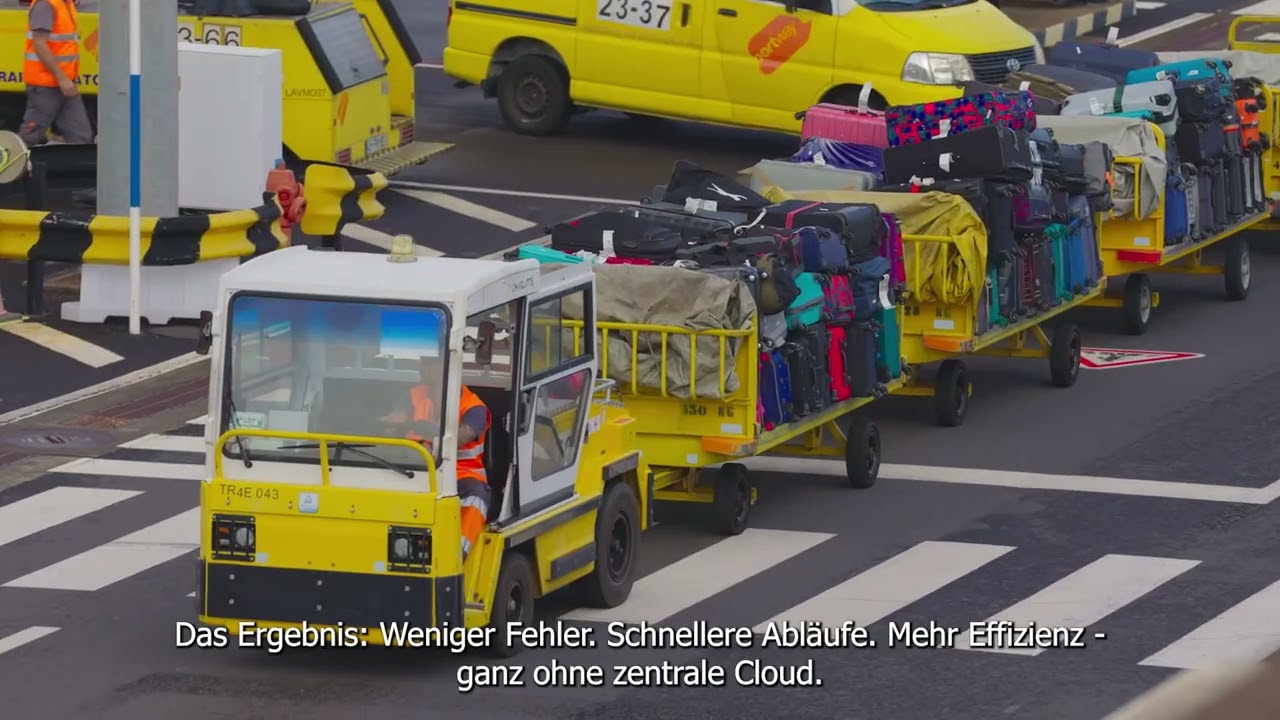 Edge AI revolutioniert das Gepäckmanagement am Flughafen ✈️