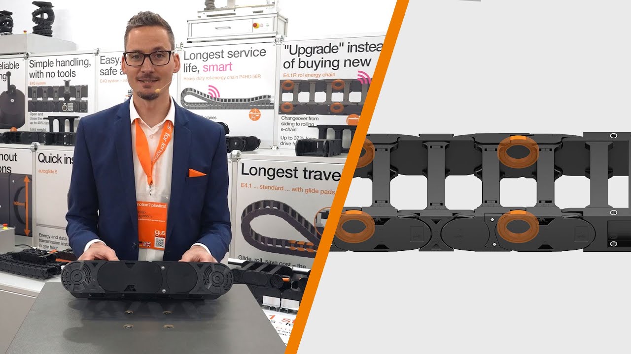 Produktvorstellung: Energiekette/Schleppkette E4.1R | igus