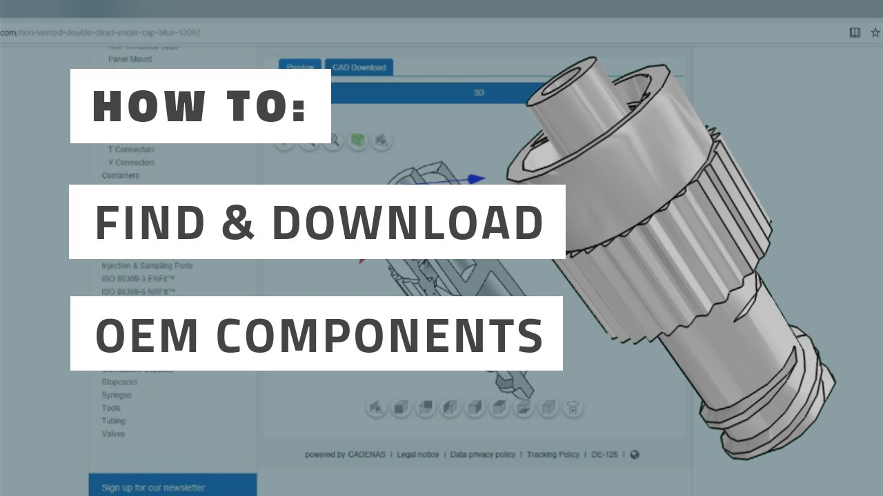 Find & Download 3D CAD Models of OEM Components from Qosina