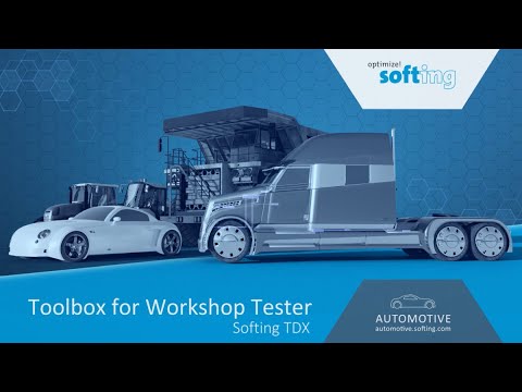 Toolbox for individual Workshop Testers – Softing TDX