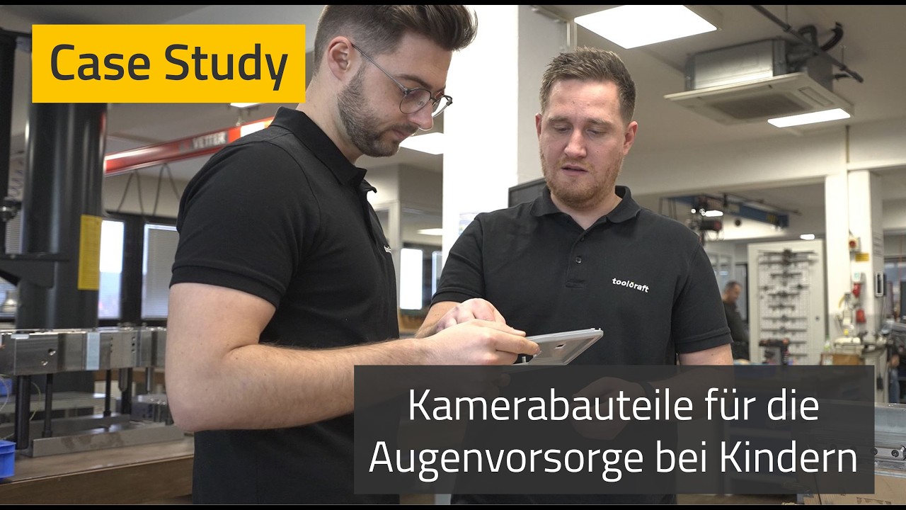 Medizintechnik: Kamerabauteile für Plusoptix - Präzisionsteile von toolcraft