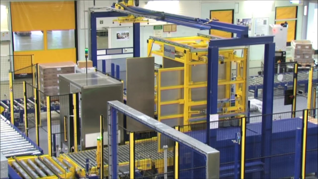 Vollautomatische Palettenwechsleranlage