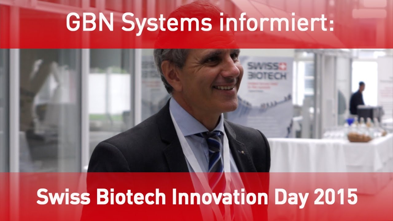 GBN Systems Videonews - Swiss Biotech Innovation Day 2015 Zug, CH