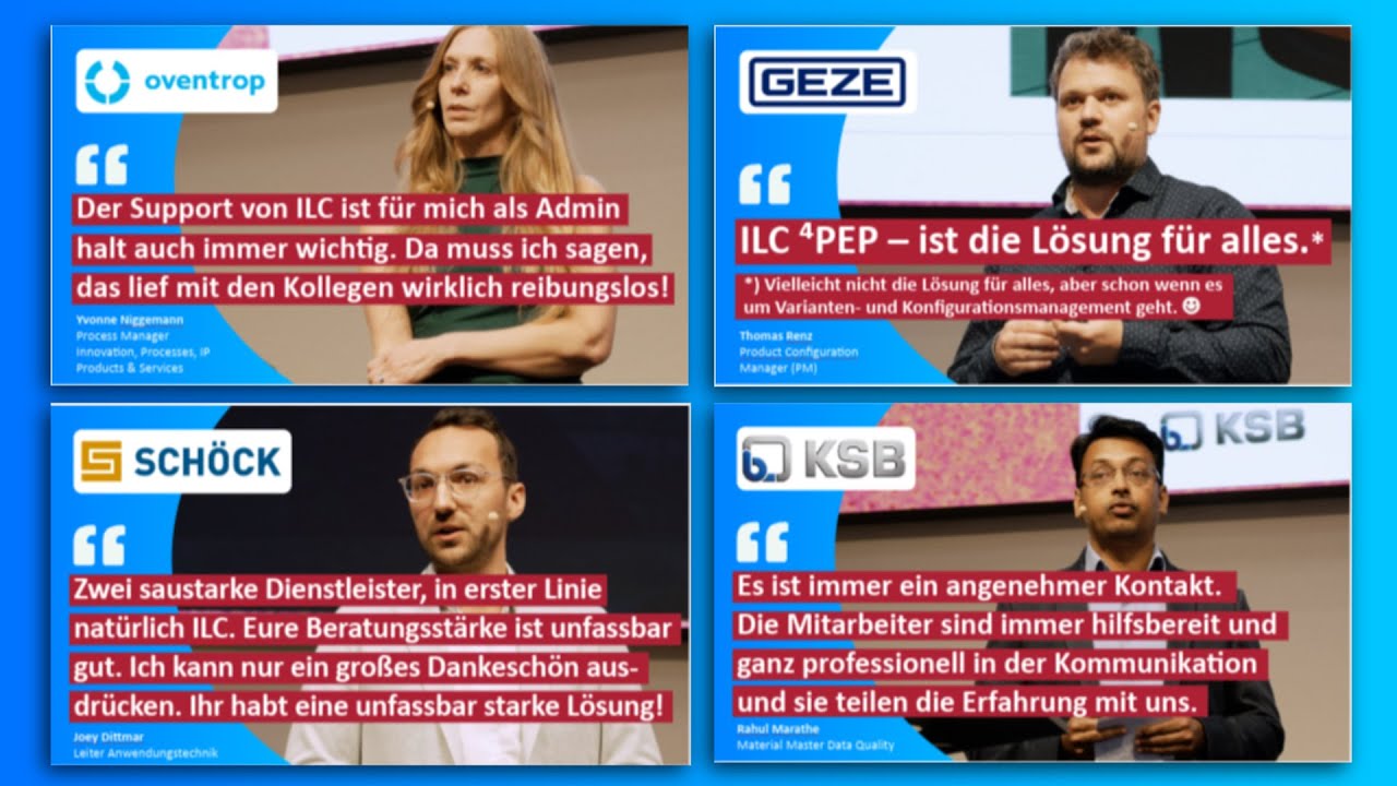 Was Kunden wirklich überzeugt und was sie über die Zusammenarbeit mit Team-ILC und ⁴PEP sagen