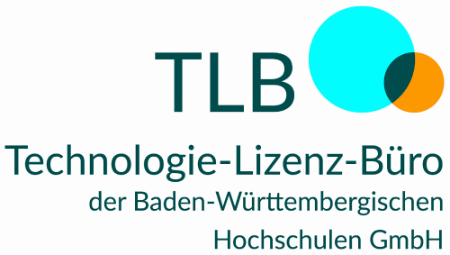 Logo der Firma Technologie-Lizenz-Büro (TLB) der Baden-Württembergischen Hochschulen GmbH