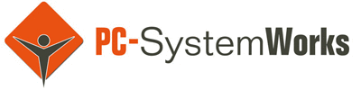 Logo der Firma PC-SystemWorks Mannheim