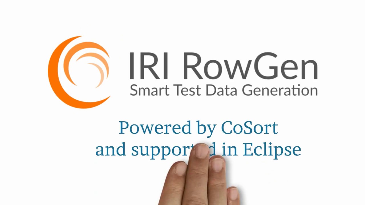 Introduction to IRI RowGen Test Data