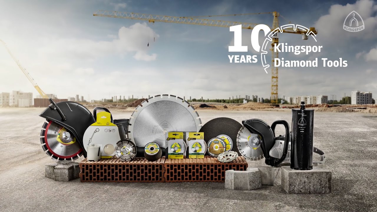 Klingspor- 10 years diamond cutting blade production