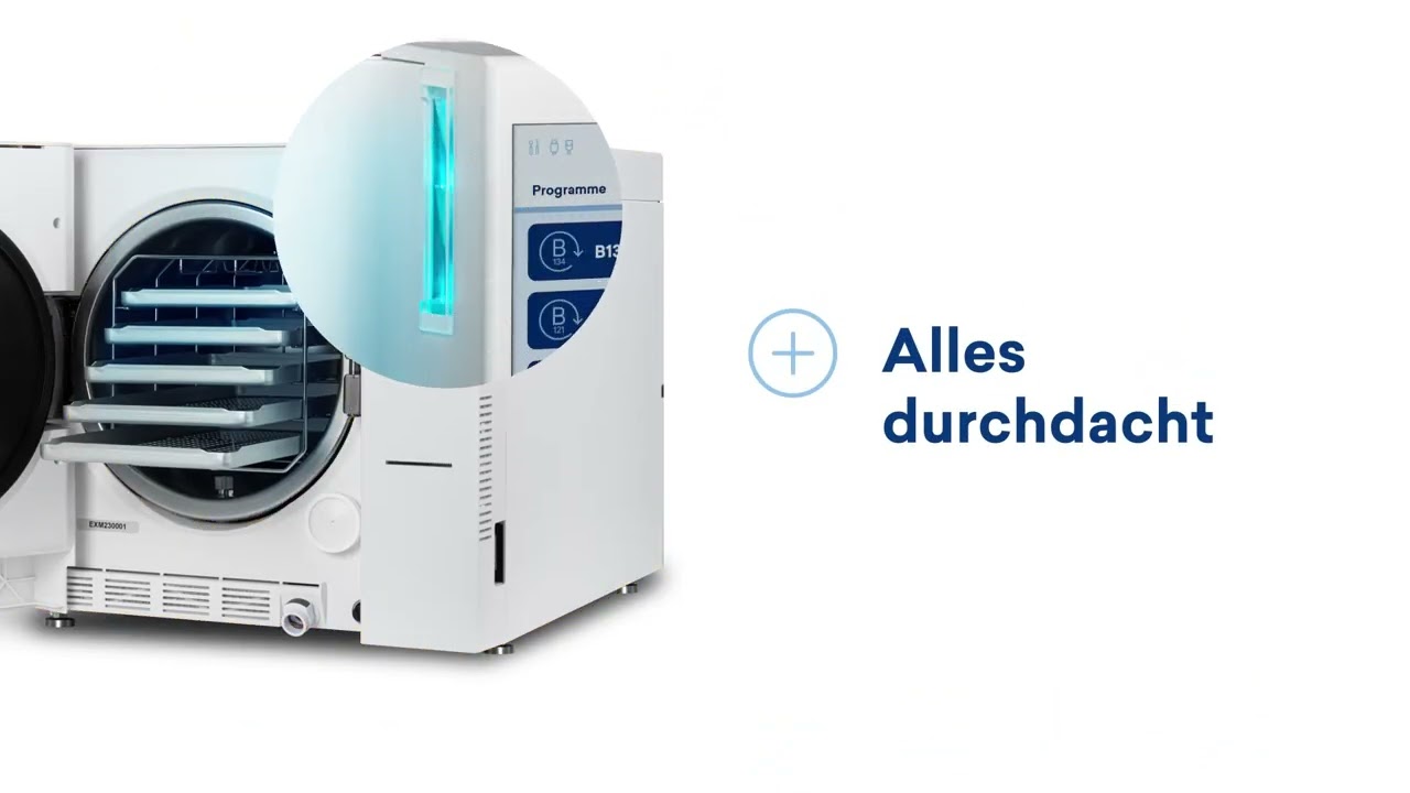 Euronda E10 B-Autoklav - Mehr Leistung & Komfort